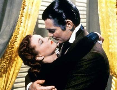 Scarlett O'hara et Rhett Butler 